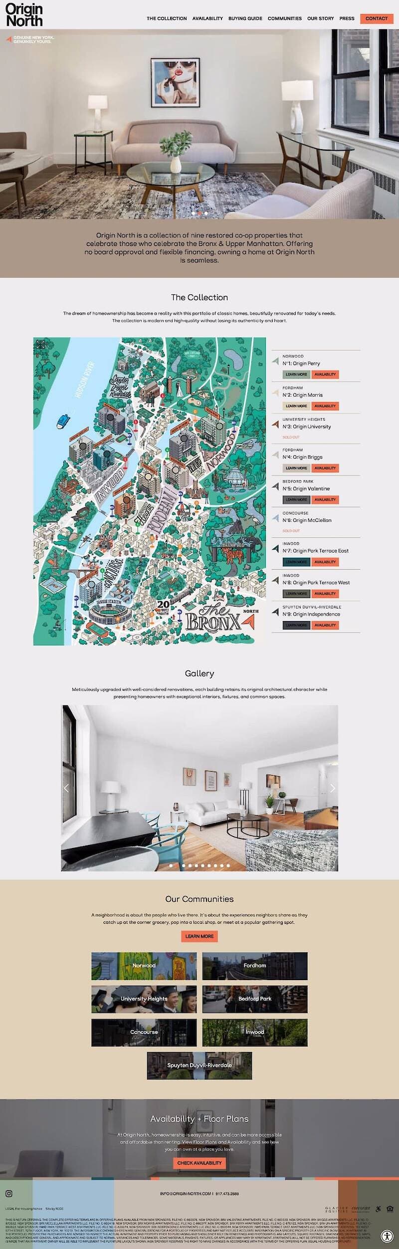 Origin North project image
